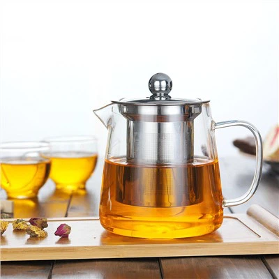 750ml Porth Te Gwydr Gyda Infuser
